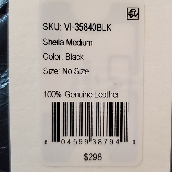 HOBO Sheila Medium Top handle Crossbody Shoulder Satchel Black Leather. - Picture 7 of 16